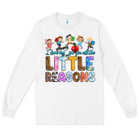 White i love my job for all the little reason Long Sleeve Tee - RanaPortraitStore
