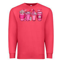 Cardinal breast cancer coffee cups Premium Sweatshirt - JahusDesignShop