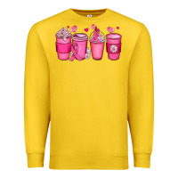 Lemon breast cancer coffee cups Premium Sweatshirt - JahusDesignShop