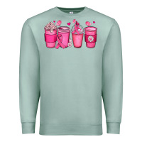 Seafoam breast cancer coffee cups Premium Sweatshirt - JahusDesignShop