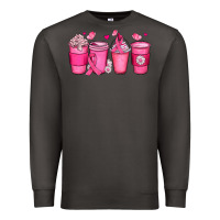 Smoke breast cancer coffee cups Premium Sweatshirt - JahusDesignShop