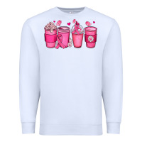 White breast cancer coffee cups Premium Sweatshirt - JahusDesignShop