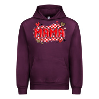 Mauve Wine valentine mama Urban Hoodie - MaliasSmallBusiness