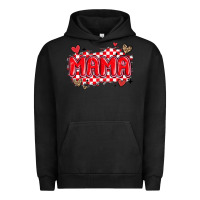 Pigment Black valentine mama Urban Hoodie - MaliasSmallBusiness