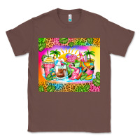 Chestnut summer coffee cups Classic Tee - Zillion Design Studio