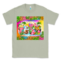 Matcha summer coffee cups Classic Tee - Zillion Design Studio