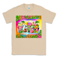 Mushroom summer coffee cups Classic Tee - Zillion Design Studio