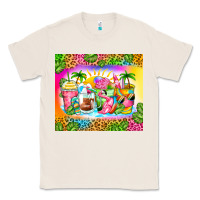 Natural summer coffee cups Classic Tee - Zillion Design Studio
