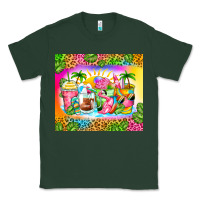 Sports Green summer coffee cups Classic Tee - Zillion Design Studio