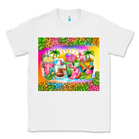 White summer coffee cups Classic Tee - Zillion Design Studio