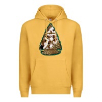 Mustard cowhide leopard arrowhead Premium Hoodie - Jasminsmagicworld