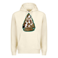 Sandshell cowhide leopard arrowhead Premium Hoodie - Jasminsmagicworld
