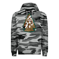 Slate Camo cowhide leopard arrowhead Premium Hoodie - Jasminsmagicworld
