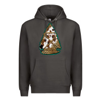 Smoke cowhide leopard arrowhead Premium Hoodie - Jasminsmagicworld