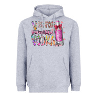 Heather Grey vis for valentine vodka Heavyweight Hoodie - RacoonDesign