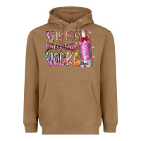 Toasted Coconut vis for valentine vodka Heavyweight Hoodie - RacoonDesign