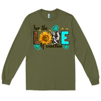 Army Green for the love of sunshine Long Sleeve Tee - RanaPortraitStore