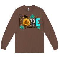 Chestnut for the love of sunshine Long Sleeve Tee - RanaPortraitStore
