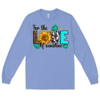 Colony Blue for the love of sunshine Long Sleeve Tee - RanaPortraitStore