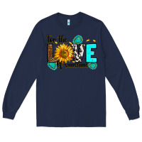 Navy for the love of sunshine Long Sleeve Tee - RanaPortraitStore