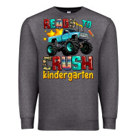Charcoal Heather ready to school crush kindergarten Premium Sweatshirt - AdoDesignShop