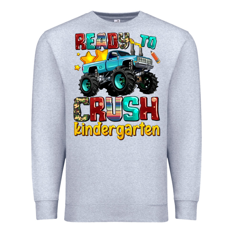 Ready To School Crush Kindergarten Premium Sweatshirt by AdoDesignShop | Teevron