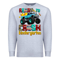 Heather Grey ready to school crush kindergarten Premium Sweatshirt - AdoDesignShop