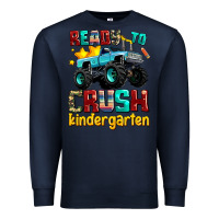 Navy ready to school crush kindergarten Premium Sweatshirt - AdoDesignShop