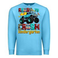 Ocean Blue ready to school crush kindergarten Premium Sweatshirt - AdoDesignShop