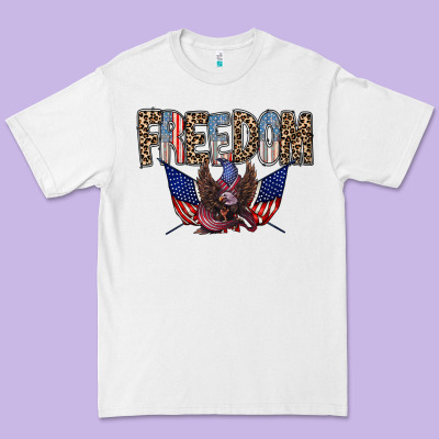 Freedom Premium Tee Designed By Racoondesign