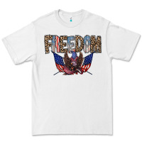 White freedom Premium Tee - RacoonDesign