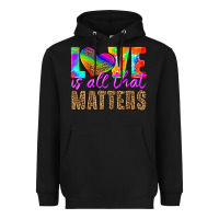 Black love is all that matters Heavyweight Hoodie - HRA Design Shop