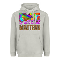 Moon Dust love is all that matters Heavyweight Hoodie - HRA Design Shop