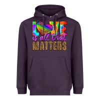 Plum love is all that matters Heavyweight Hoodie - HRA Design Shop