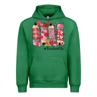Emerald valentines day teacher life Urban Hoodie - MaliasSmallBusiness