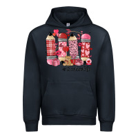Navy valentines day teacher life Urban Hoodie - MaliasSmallBusiness