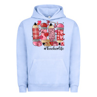 Pigment Grape Ice valentines day teacher life Urban Hoodie - MaliasSmallBusiness