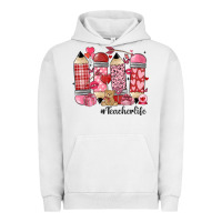 Pigment Lunar Rock valentines day teacher life Urban Hoodie - MaliasSmallBusiness