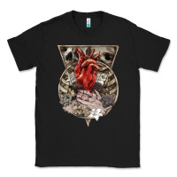 Black Flower Skeleton Classic Tee - RanaPortraitStore