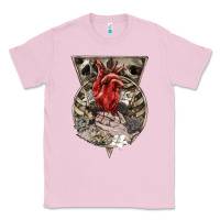 Bubblegum Pink Flower Skeleton Classic Tee - RanaPortraitStore