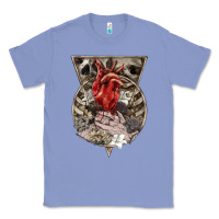 Colony Blue Flower Skeleton Classic Tee - RanaPortraitStore