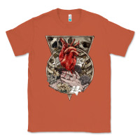 Copper Flower Skeleton Classic Tee - RanaPortraitStore