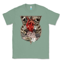 Sage Flower Skeleton Classic Tee - RanaPortraitStore