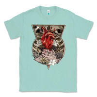 Seafoam Flower Skeleton Classic Tee - RanaPortraitStore