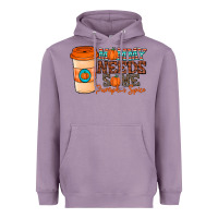 Lavender mommy needs some pumpkin spice Heavyweight Hoodie - CowhideDigitalArt
