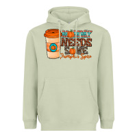 Matcha mommy needs some pumpkin spice Heavyweight Hoodie - CowhideDigitalArt