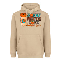 Mushroom mommy needs some pumpkin spice Heavyweight Hoodie - CowhideDigitalArt