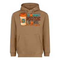 Toasted Coconut mommy needs some pumpkin spice Heavyweight Hoodie - CowhideDigitalArt