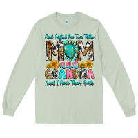 Matcha god gifted me two titles mom and grandma and i roc Long Sleeve Tee - RanaPortraitStore
