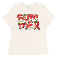 Bone summer watermelon and strawberry Ladies Tee - BarkalooDesign